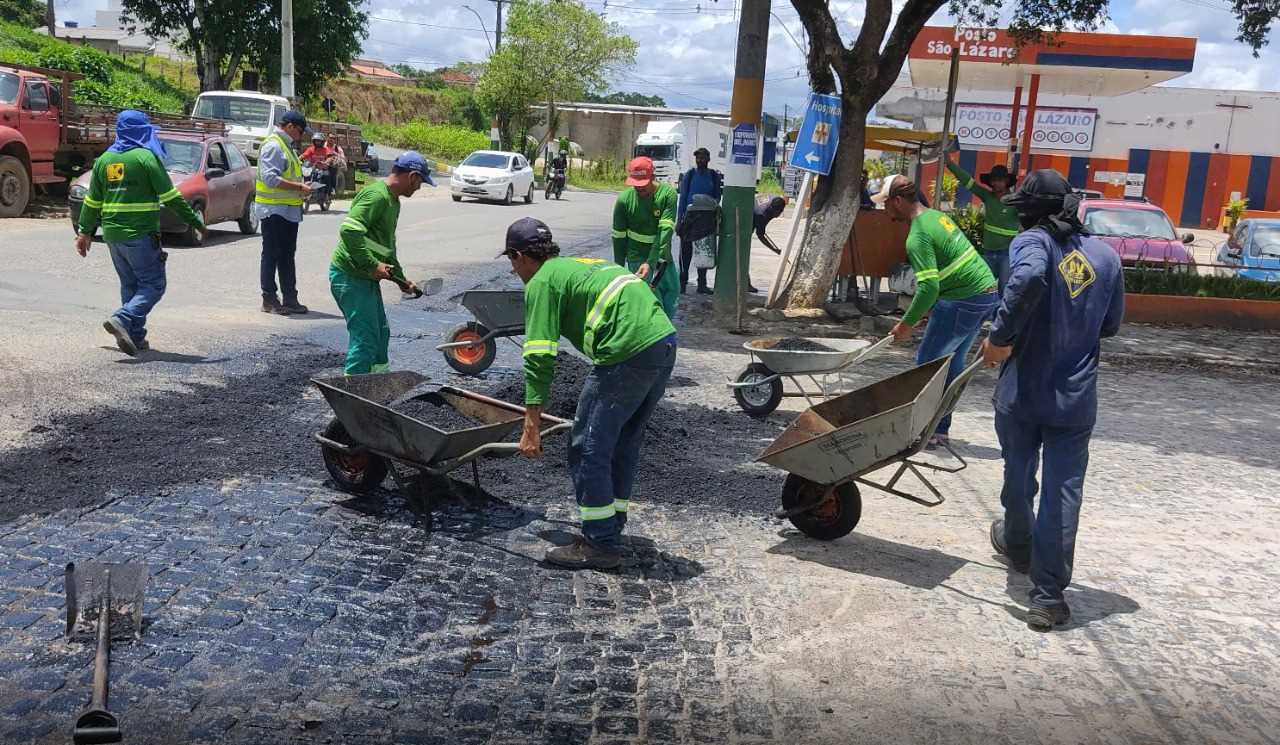 Camacã: As obras da Ciclovia começaram a receber camada asfáltica